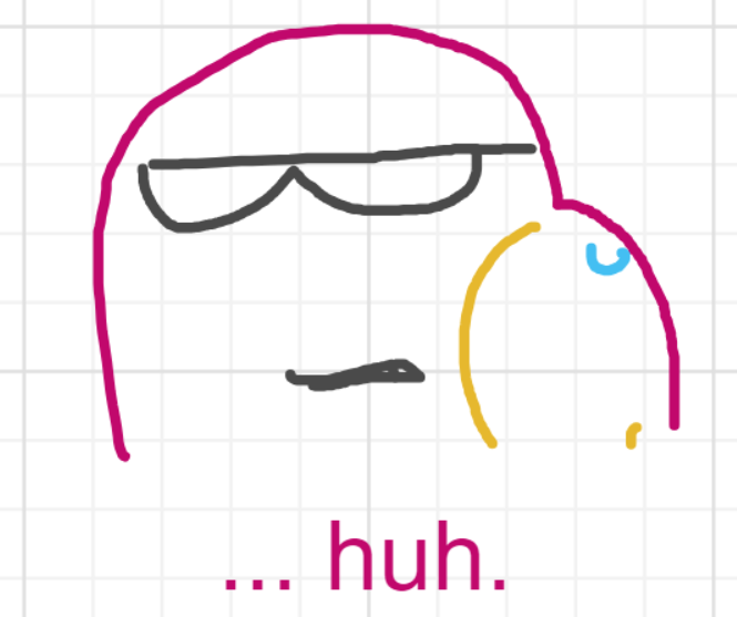 A panel from Running Duos, episode four of the Board Boards object show by Furretwalk/WalkingFurret.